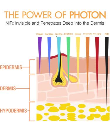 Red Light Therapy Mask | 3 Energy Modes | 560 Beams | Rechargeable | Lightweight & Auto-Off | Perfect Gift for Her - Buy Online on GoSupps.com