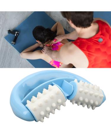 Massage roller for neck thighs calf and leg 2 bikes manual massage roller V-shape hand roller massage device gift for men and women