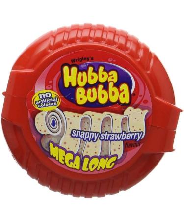 (12 Pack of) Hubba Bubba Strawberry Tape Packet - Pk Delicious And Tasty - Buy Online on GoSupps.com