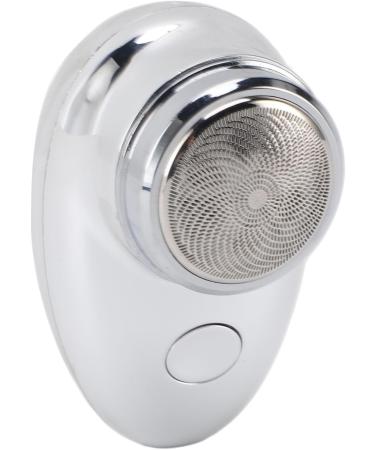 Beard Trimmer Electric Barber Trimmer USB Rechargeable Washable Portable Travel Salon Trimmer (Electroplate Silver) - Buy Online on GoSupps.com