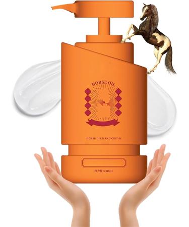 Horse Oil Hand Cream, Horse Oil Repair Hand Cream, Anti Dryness Hand Cream, Nourishing Moisturizing Cream for Dry Hands and