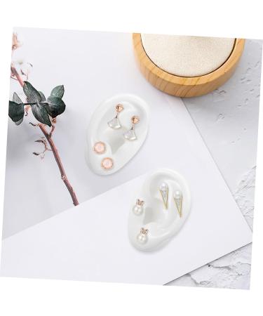 Buy 5 Pairs Silicone Artificial Ear Models - Realistic Display Simulation Ear Molds for eCommerce Shipping Worldwide - Buy Online on GoSupps.com