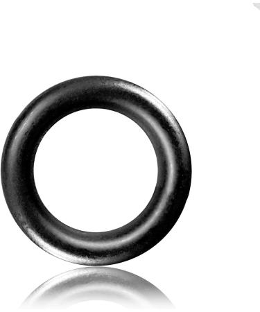 High-Quality Steel O-Ring Set for DIY Dog Leash - 5 Non-Rusting Welded Rings Black Matte 16mm Inside - Perfect for Paracord 550 - Buy Online on GoSupps.com