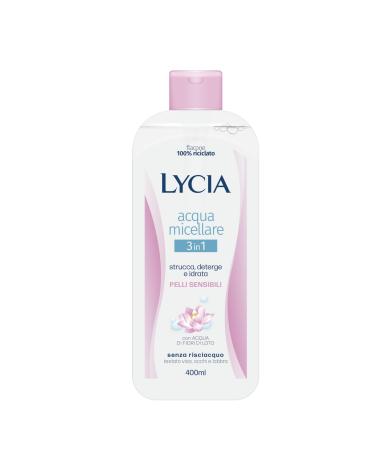 LYCIA Water MICELLARE Lotus Flowers All Skin Types 400 ml