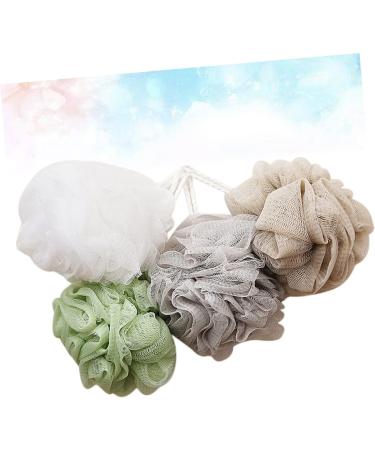 Buy Minkissy Body Scrubber Set - 8pcs Tennis Ball Sponges for Exfoliating Shower & Bathing - Soft Foam Cleaning Accessories for a Refreshing Experience - Buy Online on GoSupps.com