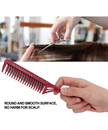 Teasing Comb 3 Rows of Teeth Tail Comb for Volume and Styling Precision(Red) - Buy Online on GoSupps.com