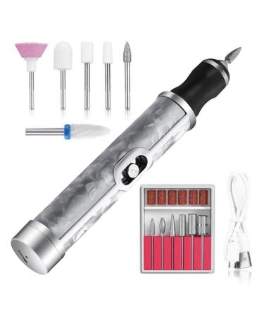 Electric Nail File for Thick Toe Nails | Cordless Manicure and Pedicure Set | Toenail Sander for Thick Nails | 4 Speeds Professional for Edge Shaping Polishing Grinding Nursing