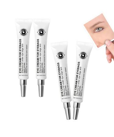 Eye Cream, Moisturizing Eye Cream, Anti-Aging Firming Eye Cream for Women, Eye Cream Against Puffiness, Dark Circles and Fine Lines (4pcs)