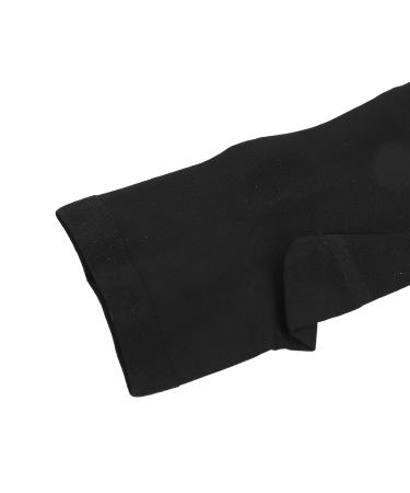 Open Toe Compression Socks 23-32 mmHg - Black Elastic Support Socks for Women | Travel Comfort | XL - Buy Online on GoSupps.com