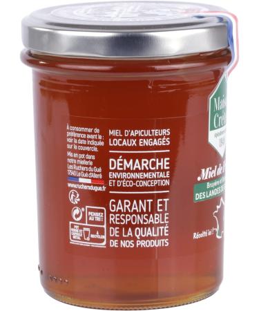 Marison Cr tet | Honey from France flowers and Bourdaine from the Landes de Gascogne | Artisanal production | 425G - Buy Online on GoSupps.com