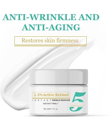 30ml Retinol Cream Moisturizer Cr me Visage Hydratante au R tinol 2 5% et Acide Hyaluronique Anti Ride Anti Age Unifie le Teint Hydrater Contr le De l'Huile pour Homme et Femme - Buy Online on GoSupps.com