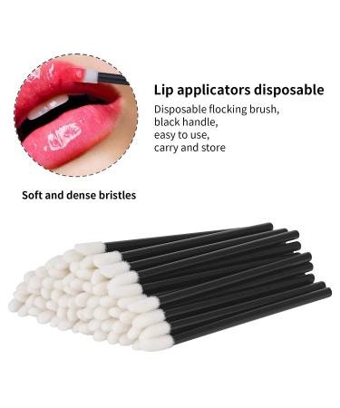 200 Pcs Disposable Lip Brushes Kit | Perfect for Lipstick Lip Gloss & Travel | Makeup Applicator Wands - Buy Online on GoSupps.com