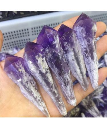 Specimen 2pcs Natural Amethyst Quartz Cluster Crystal Wand Point Specimen Urugua Amethyst Cluster Crystals - Buy Online on GoSupps.com