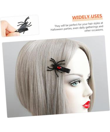 minkissy 20 Pairs Halloween Hair Clips Goth Accessories Hair Barrettes for Women Halloween Cospaly Hair Clip Halloween Hair Accessories Halloween Hair Ornament Child Devil Iron Bat Wing - Buy Online on GoSupps.com