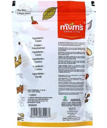 Mum's Premium Cumin Powder - 150g Ground Cumin Seeds | Buy Online - Buy Online on GoSupps.com