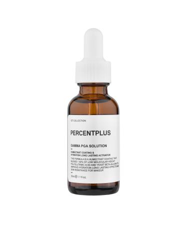PERCENTPLUS - GAMMA PGA SOLUTION   SERUM   Polyglutamic acid of two molecular weights  High purity yeast beta glucan  focus on High Density Humectant Layer Coating & Hydration Long Lasting - Increased skin resistance  1 ...