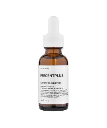 PERCENTPLUS - GAMMA PGA SOLUTION   SERUM   Polyglutamic acid of two molecular weights  High purity yeast beta glucan  focus on High Density Humectant Layer Coating & Hydration Long Lasting - Increased skin resistance  1 ... - Buy Online on GoSupps.com