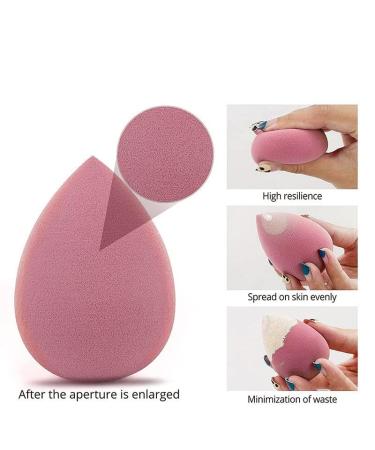 Latex-Free Vegan Makeup Sponge Set | Professional Beauty Blender for Flawless Foundation & Cosmetic Application - Buy Online on GoSupps.com