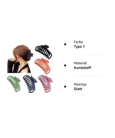 Lunas Hair P0QD Claw Clip - Premium Acrylic Hair Accessory for Effortless Style | International Shipping Available - Buy Online on GoSupps.com