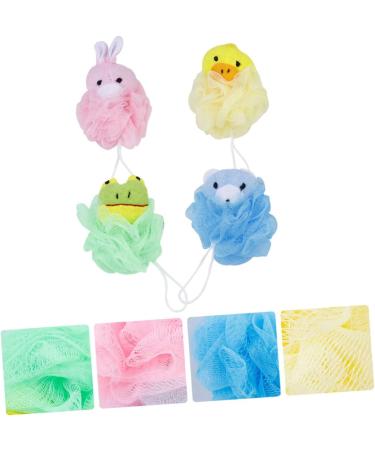 Beavorty 8pcs Cartoon Bath Ball Kids Bath Sponge - Exfoliating Loofah Sponge for Children's Bath Time - Buy Online on GoSupps.com