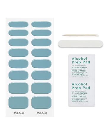 JMEOWIO Blue Nail Foil - Self-Adhesive UV Curing Nail Stickers | Aqua Green Nail Design Accessories - Buy Online on GoSupps.com