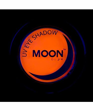 Moon Glow - Blacklight Neon Eye Shadow 0.12oz Orange Glows brightly under Blacklights/UV Lighting! - Buy Online on GoSupps.com