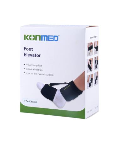 Adjustable Drop Foot Brace | Unisex AFO Support for Right/Left Foot | Improve Walking Gait & Relieve Achilles Tendon Pain Day & Night - Buy Online on GoSupps.com