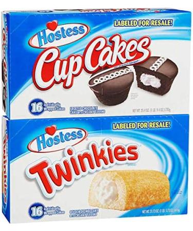 Hostess Cupcakes and Twinkies - 32 Count - Buy Online on GoSupps.com