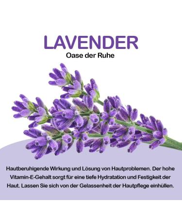 Organic Lavender Moisturizing Body Lotion 250ml | Luxurious Hydration for Very Dry Skin | Calming Organic Body Care - Buy Online on GoSupps.com