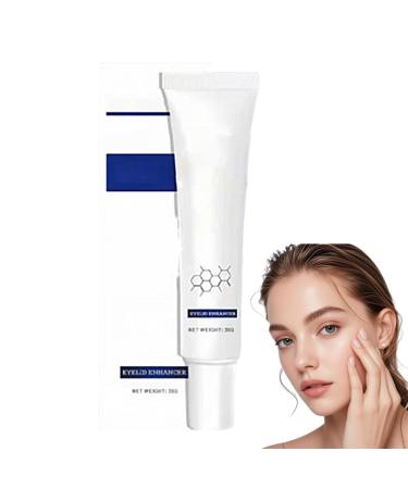 Double Eyelid Defining Cream Double Eyelid Glue Fast-Drying Natural Long-Lasting Eyelid Enhancer Upper Eyelids Firming Cream For Droopy Eyelids Waterproof Easy To Remove (1PCS)