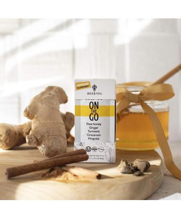 Bee and You Organic Royal Jelly Propolis Raw Honey Superfood Mix for Kids Immune Support 6.7 oz - Buy Online on GoSupps.com