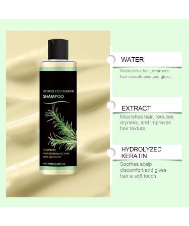 2 pieces rosemary shampoo for hair growth rosemary shampoo against hair loss deep cleansing restorative nourishing moisturizing for women and men suitable for all hair types - Buy Online on GoSupps.com