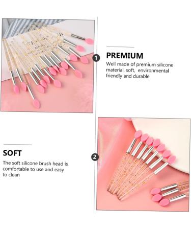 Beaupretty Makeup Eyeshadow Silicone lip brush brush wands Lip Brush applicator Lip Balm Brush mini cosmetic brush Silica Lip Gloss Applicator - Buy Online on GoSupps.com