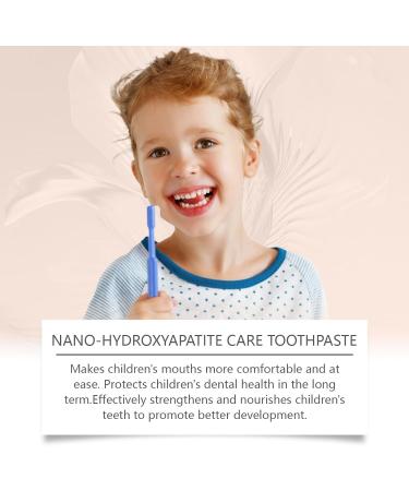 Kids Oral Care Toothpaste Orange Flavor - Teeth Cleaning Brightening & Fresh Breath Gentle Mouth Care for Children Easy to Use(2PCS) - Buy Online on GoSupps.com