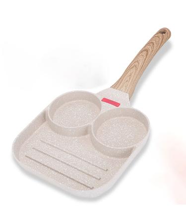 PacuM Bread Loaf Pan Frying Pan Steak Egg Pancake Pan Kitchen Utensils Handle Pan Steak Pan Durable Non-Stick Pan