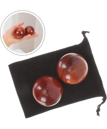 FOMIYES 6 PCS Wooden Health Balls - Chinese Massage Tools for Muscle Relief & Fitness - Buy Online on GoSupps.com