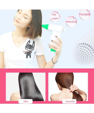 Cordless Hair Dryer Portable Wireless Blow Dryer 450W Blow Hot and Cold Blower Suitable for Hotel Home School pet Care Outdoor Travel - Buy Online on GoSupps.com