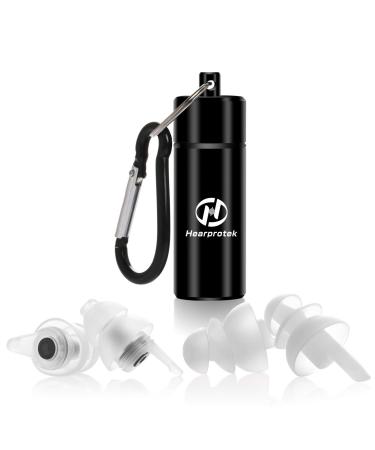 Hearprotek Sleeping Ear Plugs 2 Pairs Ear Plugs (32db & 30db) Ultra Soft Noise Reduction and Hearing Protection earplugs for Side Sleepers snoring Working Construction(White) - Buy Online on GoSupps.com