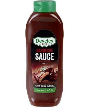  Italian Gourmet E.R. Develey Salsa Gluten Free BBQ Sauce 870ml + 400g Box of 4 - Buy Online on GoSupps.com
