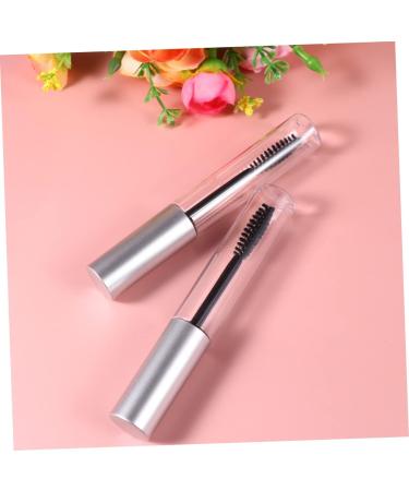 FOYTOKI 5pcs Mascara Tube 10ml Tubing Mascara Empty Tube for Eyelash Clear Mascara Mini Mascara Tube Silver 1 g (Pack of 1) Silver - Buy Online on GoSupps.com