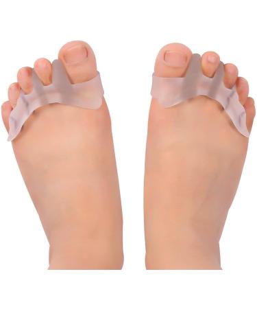 FeifanShop 2x Silicone Toe Separator Pad | Premium Claw Toes & Hammer Toe Relief | Hallux Valgus Treatment - Buy Online on GoSupps.com