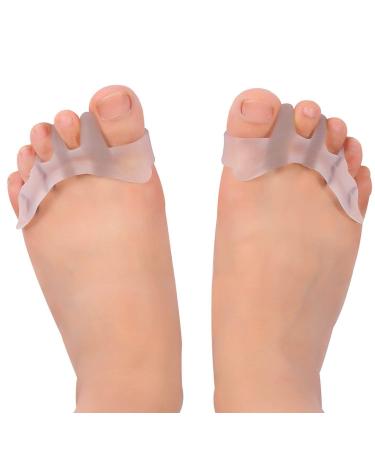 4x Toe Spreader for Hallux Valgus Hammer Toe & Claw Toe - BPA Free Correction Bandage & Separator for Men & Women - Buy Online on GoSupps.com