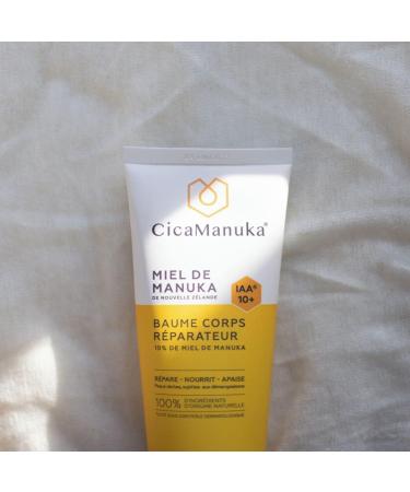 CICAMANUKA - Repair body balm with Manuka honey IAA10+ - Promotes the repair of dry skin - Certified Organic - 200 ml - Buy Online on GoSupps.com