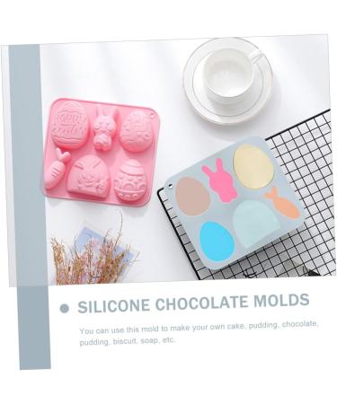DECHOUS 2pcs Rabbit Egg Mold Handmade Soap 3D Silica Gel Spring - Buy Online on GoSupps.com