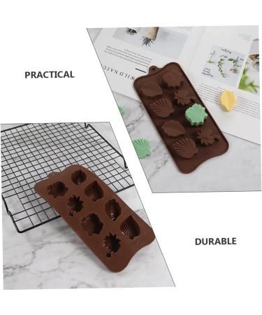 KICHOUSE 2 Pcs Mold De para Gelatinas Resin Moulds Xmas Fondant Holiday Cookie Reverse Mould Simple Leaves - Buy Online on GoSupps.com
