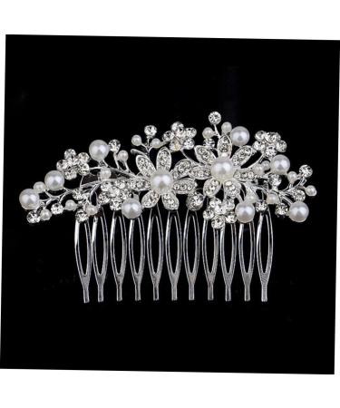 FOMIYES Bridal Hair Clip Goody Hair Clips for Women Hair Accessory for Women Hair Claw Clips for Women Hair Jewels for Women Women's Hair Clips Women Hair Accessories Bride Comb Pearl - Buy Online on GoSupps.com