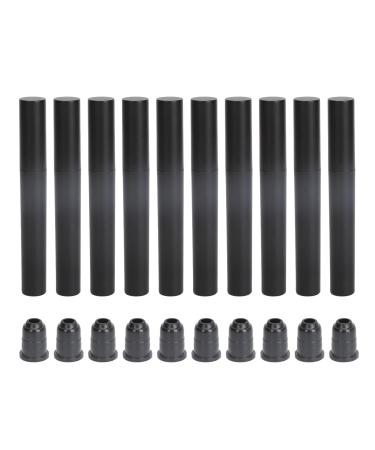 10pcs Black Empty Mascara Tube for DIY Eyelash Container 4ml Refillable Plastic Bottle for Travel Camping