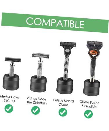  Minkissy 2 STK Razor Holder - Rustproof Steel Shaving Stand for Men | Shower Storage Solutions  - Buy Online on GoSupps.com