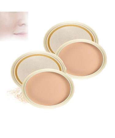 Concealing and Setting Soy Milk Powder Soy Milk Transparent Pressed Powder Japanese Concealing & Setting Soy Milk Powder Long Lasting Coverage Smoothing & Oil Control (Natural)