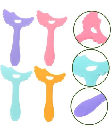 FRCOLOR 4pcs Eyeliner Eyeshadow Eyelash Separator Tool Makeup Aids Lipstick Wearing Aid Girl Cosmetics Miss - Buy Online on GoSupps.com